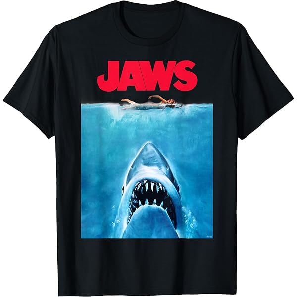 Jaws 'The Boat Song' T-Shirt - 100% Cotton Men's Graphic Tee - View #10