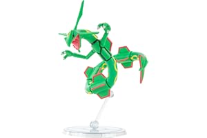 Pokémon | PKW2410 – 15 cm select-figur – Rayquaza, officiell rörlig figur