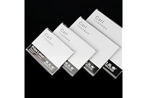 Airgoesin 20pcs Wall Mount Shelf Acrylic Sign Holder Price Card Tag Label Counter Top Stand Display with 3M Adhesive Tape (Paper Size 7x10cm)