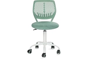 FurnitureR Bunte Schreibtischstuhl, Modernes verstellbares Design Computer Sitz, Swivel Armless Stuhl, Kinderzimmer, Home Office Task Chair