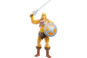 Masters of the Universe (Masters del Universo Revelation) Figura He-Man, muñeco articulado de juguete (Mattel GYV09)