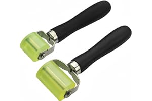 HIOSEYRE 2 Pcs Sound Deadener Roller for Car,Sound Deadening Roller,Rubber Seam Roller,Sound Proofing Roller Suitable Car Audio Soundproof Pad Insulation Pad Floor Carpet Wallpaper Application Rubber Roller