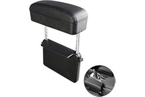 BIXUAN Reposabrazos Central para Peugeot 2008 3008 5008 208 / Volvo xc40 xc60 xc90 s90 v60 Accesorios de Coche Caja de Almacenamiento Soporte de Codo Ajustable en Altura