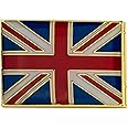 British Flag Square Union Jack Pin Badge UK Great Britain Gloss Lapel Badge 18 * 12mm