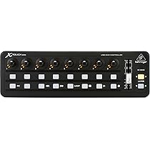 BEHRINGER X-TOUCH MINI – Compact USB MIDI Controller For Music & Lighting