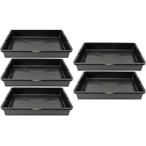 GREEN24 100 Stck. Pflanztpfe 9x9x9,5cm Vierecktopf Profi Anzuchttopf  Pflanztopf Blumentopf Vierkant-Tpfe (100, 9x9x9.5): Amazon.de: Garten