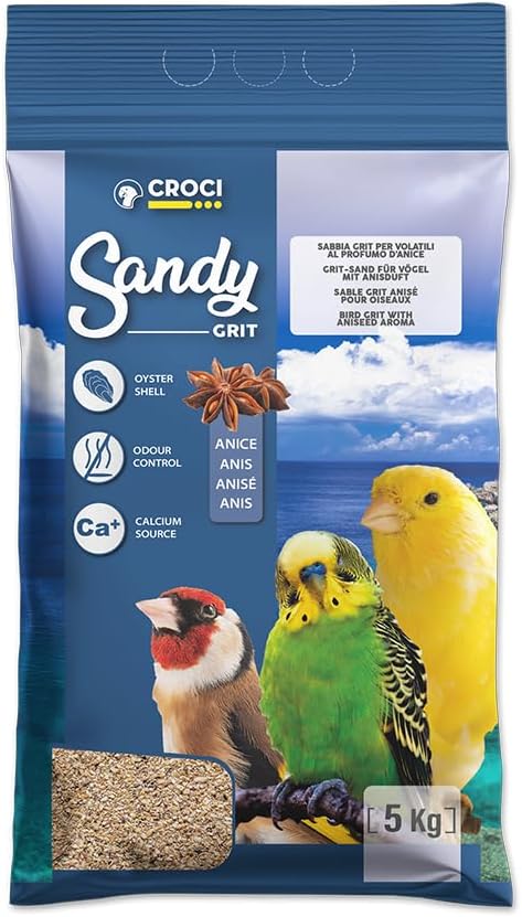 Croci Arena para pájaros con Arena, 5 kg