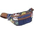 CERDÁ LIFE'S LITTLE MOMENTS - Children's Mickey Mouse Fanny Pack Ideal for Excursions and Walks with Front Pocket and Mesh Pocket | Official Disney License, Blue, Children's Trekking Waist Bag