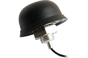 Maswell Antenna GPS professionale maschio SMA 1575,42 MHz GPS antenna esterna, antenna semisferica impermeabile con montaggio a vite