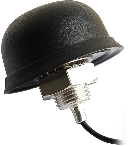 GPS Antenne passend für T-MOBILE, Garmin, TomTom, Sony Navi u.a. - Mit Magnetfuß, 5 m, MCX-Anschluss, schwarz | 201250009