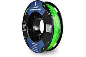 SainSmart Mała szpula 1,75 mm TPU elastyczny filament 3D 250 g, dokładność pomiaru +/- 0,05 mm, Shore 95 A (zielona)