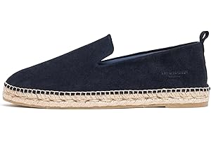 Fred Martin Collection, Espadrille Homme en Daim et Cuir