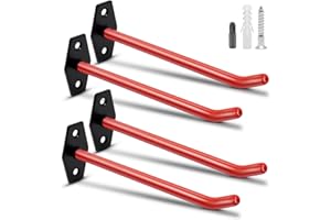 ‎CCLIFE CCLIFE Uchwyt ścienny do opon, zestaw 4 uchwytów na opony i opony, w zestawie śruby, uchwyt na felgi do montażu na ścianie