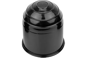 ‎CXTM CXTM Anhängerkupplung Schutzkappe, Universal 50mm Anhängerkupplung Abdeckung, für Auto Kugelkopf-Kupplung Kugelschutzkappe schwarz(50mm Ball Cover)