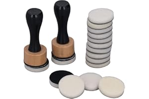 BAOFUYA Ink Blending Brushes Mini Ink Paints Mixing Blending Tool Ink Blower Applicator Tool Sets mit Schäumen Ersatz Nachfüllschaum für die Herstellung von Prägungen