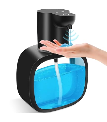Elektrischer Seifenspender 500 Ml, USB-ladbar, Sensor, IPX5 Wasserdicht – Weiß