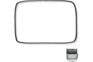 CHEFZOCO Junta Puerta Horno, Goma puerta de horno, Goma horno Universal, Medidas 430 mm ancho x 320 mm alto, Incluye 4 ganchos, Compatible con Ariston Bauknecht Hotpoint Ignis Ikea Indesi Philips