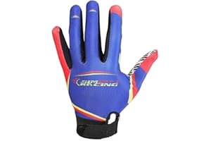 81880 SimRacing Gants Simulateur de Conduite, Sim Racing Gloves, Gants Touch Screen pour Volant Gaming, Gants Sim Racing Excellente Grip, Légers et respirants pour Sim Racers, avec inserts en silicone
