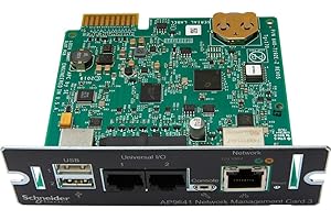 APC BY SCHNEIDER ELECTRIC UPS Network Management Card 3 with Envir Taille Unique
