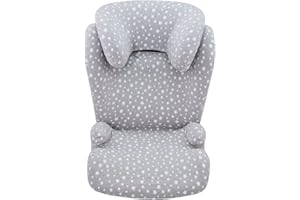 JYOKO Kids Funda Compatible con Romer Kidfix (Romer Kidfix, White Star)