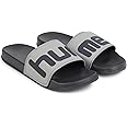 hummel CHUNK MEN SLIDERS Comfortable Cushioned Sole Arch Support Durable Lightweight Flexible Trendy Style Flip flops and Slippers Slides for Men Daily use Chappal