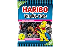 Haribo Ciemna torebka 3 x 175 g mieszanka lukrecji