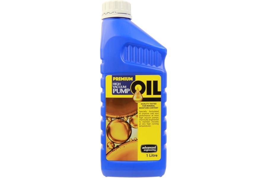 Premium Vacuum Pump Oil, 1 Litre, 1000ml