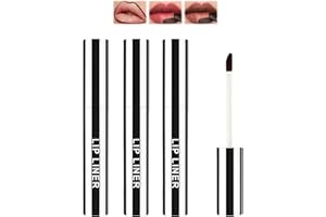 HOUSN 3 Peel Off Lip Liner Stain,Lip Stain Peel Off,Lápiz de contorno de labios extraíble,Tinte Nude de Larga Duración