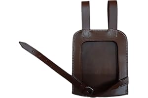 warreplica German WWII Entrenching Tool Shovel Leather Cover Mid Brown