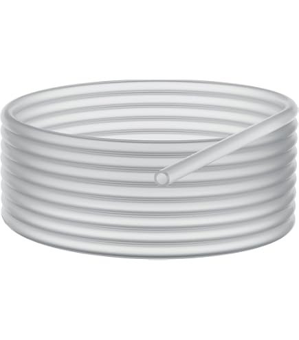 LAVMHAB Siliconen slangen voedingskwaliteit slangen 9 mm x 12 mm, lengte 6 meter (19,6 voet), flexibele siliconen rubberbuis luchtslang waterleidingen LAVMHAB Siliconen slangen voedingskwaliteit slangen 9 mm x 12 mm, lengte 6 meter (19,6 voet), flexibele siliconen rubberbuis luchtslang waterleidingen