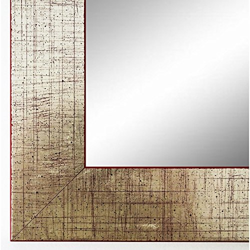 Spiegel Wandspiegel Badspiegel - Duisburg 4,3 - Silber - 200 Größen zur Auswahl - handgefertigt - 80 x 140 - AM - Modern, Shabby, Vintage