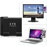 Cell Phone Holder That Clip on Monitor for Laptop or Desktop Monitor,Cell Phone Stand Smart Phone Dock Mobile mounts…
