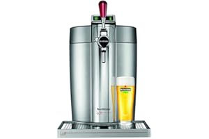 ‎KRUPS Krups VB700E00 Beertender Loft Edition Beer Dispenser, Silver/Chrome