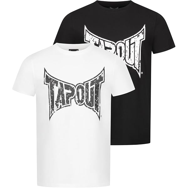 Tapout Men's Logo T-shirt - blue/white - MMA shop