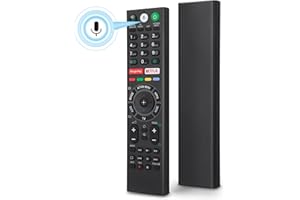 OMAIC Sprachgesteuerte Ersatzfernbedienung für Sony-TV-Remote - Kompatibel Mit Sony Bravia 4K UHD LED LCD HD Smart TVs