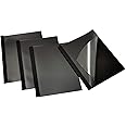 RAYSON Thermal Binding Cover, 3mm, 25 Sheets Binding Capacity, A4, Black, Pack of 25