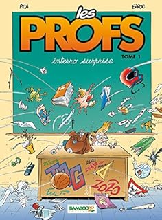 jaquette livre LES PROFS T1 TOP HUMOUR 2016