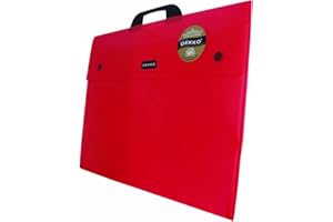 Westfolio Type G Expandable Folio Carry Case Raspberry A2, For Art, Paper, Carry Bag Folder, Essentials For Students Art, Artwork