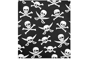 ODAWA Geschirrspüler-Magnetabdeckung, Piratenmuster, magnetische Türabdeckung, Vinyl, dekorative Paneel, Aufkleber, Heimküche, Dekoration