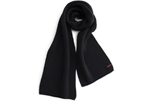 Flysluo Schal Damen Herren, Klassischer Gestrickter Loop Damen Herren Schal Winter Warm Lange Knit Scarf Strickschal Winterschal Feinstrick Unisex,Größe 185 x 35 cm