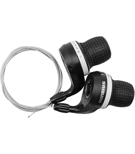 MicroSHIFT BS-T08 Bar End Shifter Set – 8-Speed Road, Shimano Compatible, Double/Triple