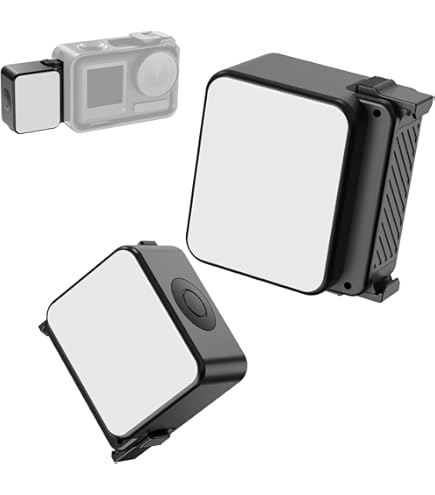 DJI OM Fill Light Phone Clamp, Black, 74.13×53×26.55 mm, (CP.OS