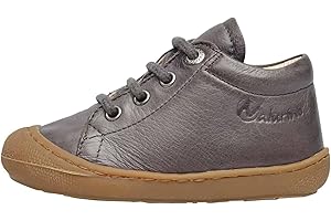 Naturino Chaussures Premiers Pas en Cuir doublés en Laine