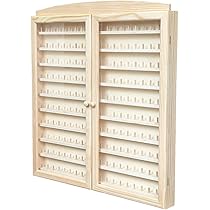 Vetrina Espositrice In Legno Di Pino - 30x6.5x54 Cm, Con Metacrilato - Foto 7