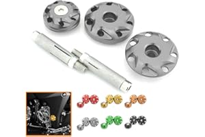 Heinmo Bouchon de couvercle de trou de boulon de carénage de cadre de moto pour Kawasa ki Z1000SX Z1000 Ninja 1000 2010-2019 2020