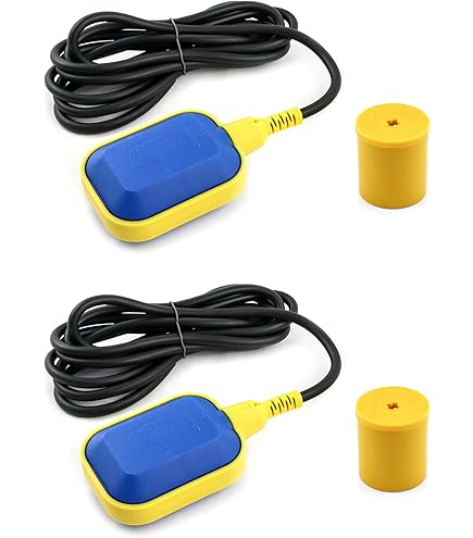 Galleggiante Interruttore Per Pompa Sommersa - Cavo 2m, 250V 16A, IP68, Con Contatto Deviatore - Foto 8