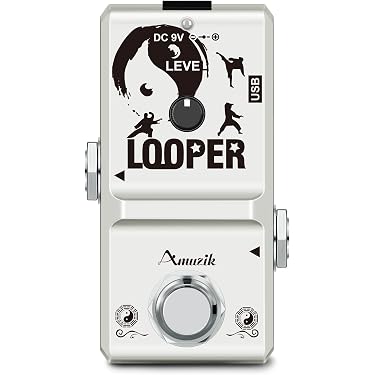 Pédale D'Effet Looper Guitare Électrique - Boucleur Pour Basse Et Clavier, True Bypass, 3 Boucles