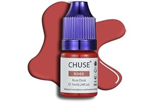 CHUSE PMU, pigmenti liquidi ibridi per labbra, 7 ml, (H303 Rose Dusk)