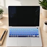McStorey T&uuml;rk&ccedil;e Q Klavye Koruyucu MacBook Air A1932 A2179 A2337 M1 Uyumlu | UK ISO Ters L Enter | Ultra İnce Silikon Keyboard