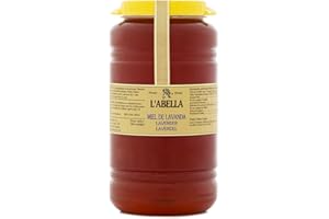 L'ABELLAMEL L’abella Mel – Miel de lavanda 3kg – Miel natural recolectada en España
